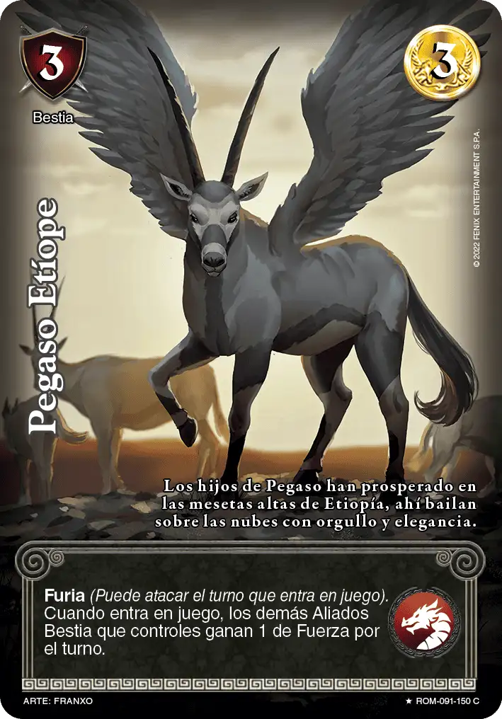 Pegaso Etíope (Foil) - MYL