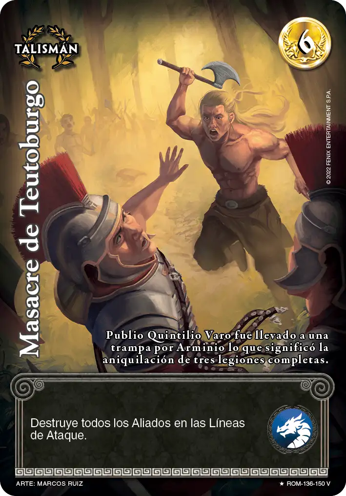 Masacre de Teutoburgo (Foil) - MYL