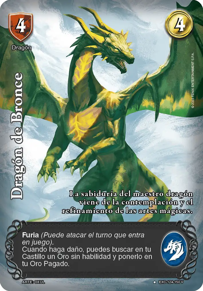 Dragón de Bronce (Foil) - MYL