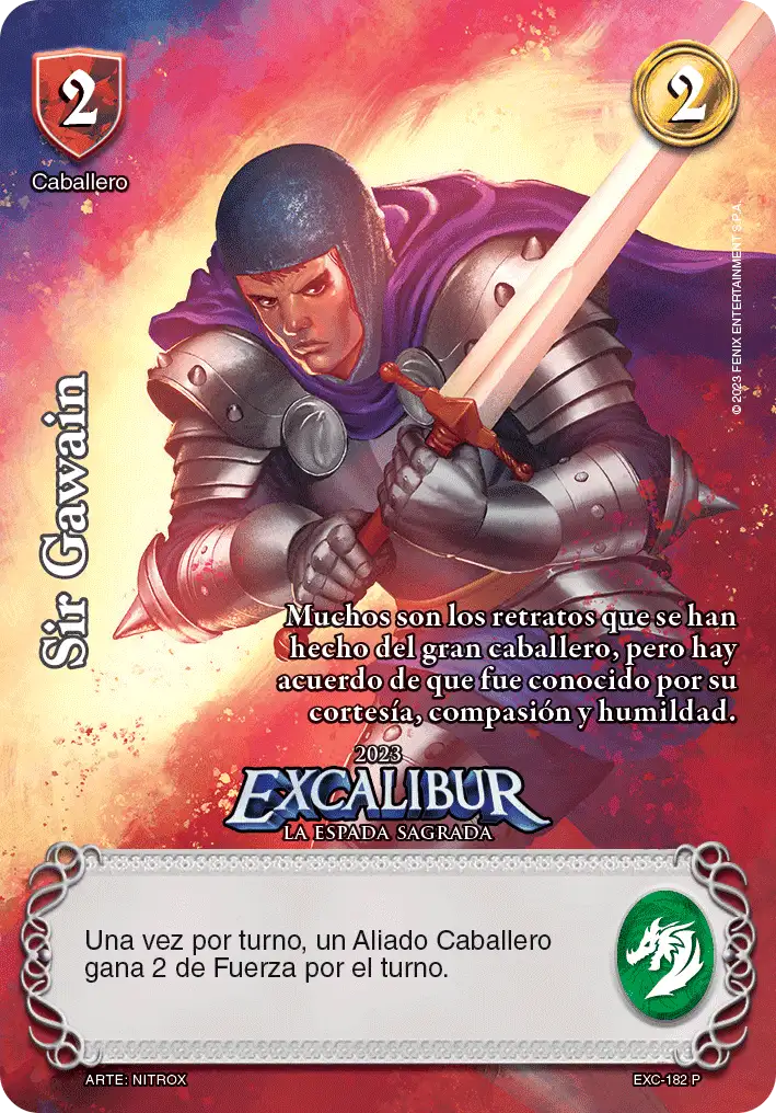 Sir Gawain (Logo Excalibur) - MYL