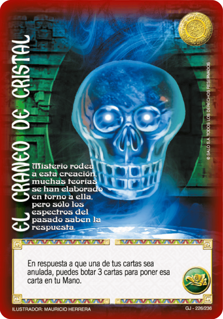 El Cráneo de Cristal (Foil) - MYL