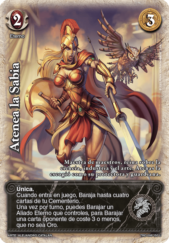 Atenea la Sabia - MYL