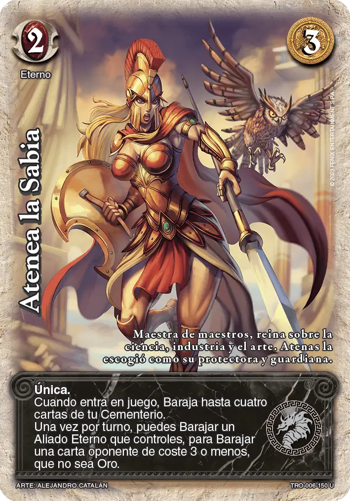 Atenea la Sabia - MYL