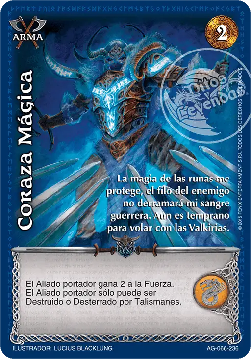 Coraza Mágica - MYL