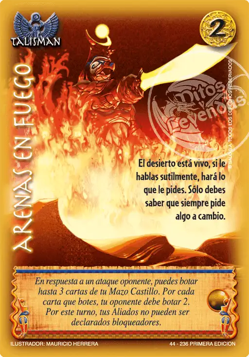 Arenas en Fuego - MYL