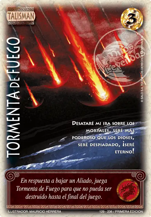 Tormenta de Fuego - MYL