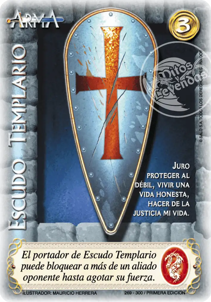 Escudo Templario - MYL