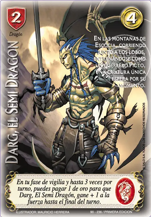 Darg, el Semi Dragón - MYL