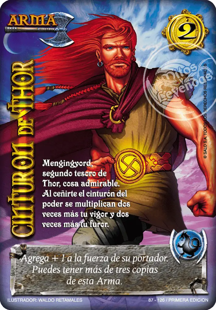 Cinturón de Thor - MYL