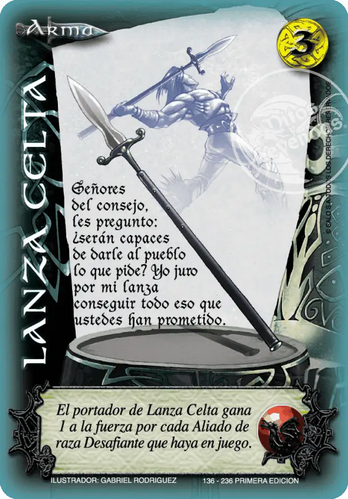 Lanza Celta - MYL