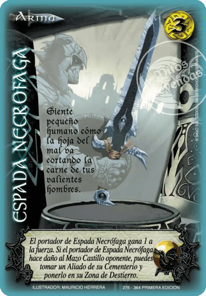 Espada Necrófaga - MYL