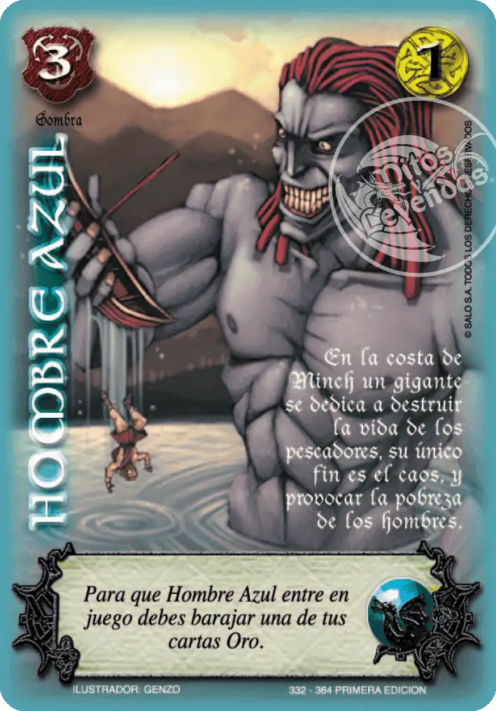 Hombre Azul - MYL