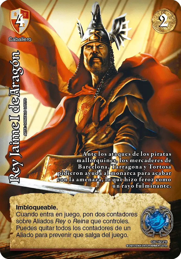 rey Jaime I de Aragón - MYL