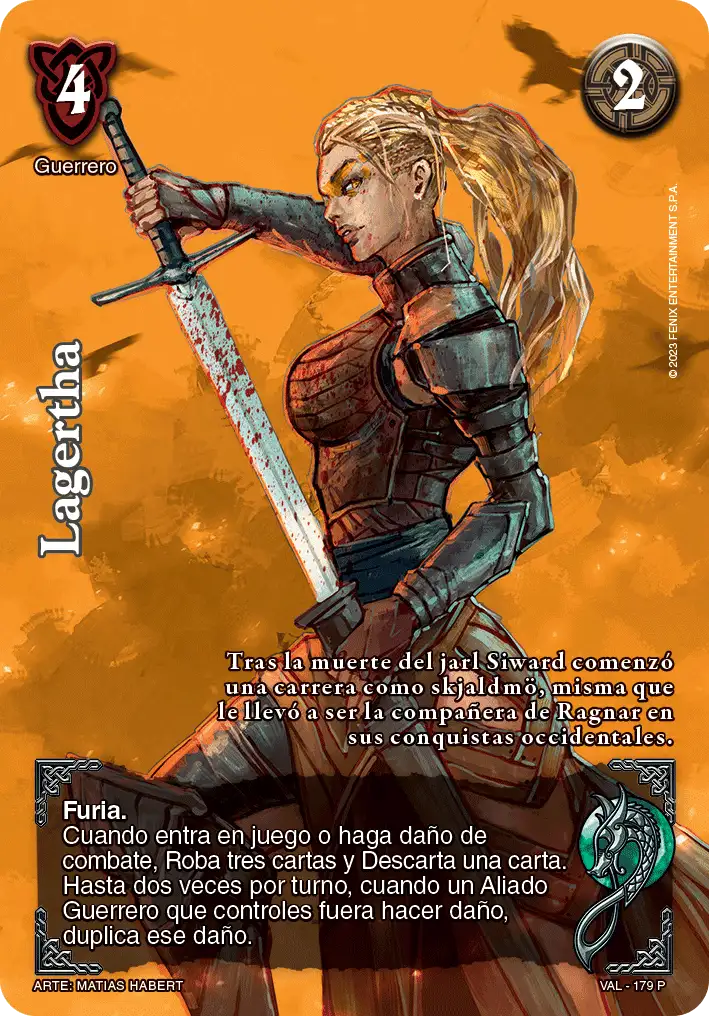 Lagertha (Tratamiento Color Cobre) - MYL