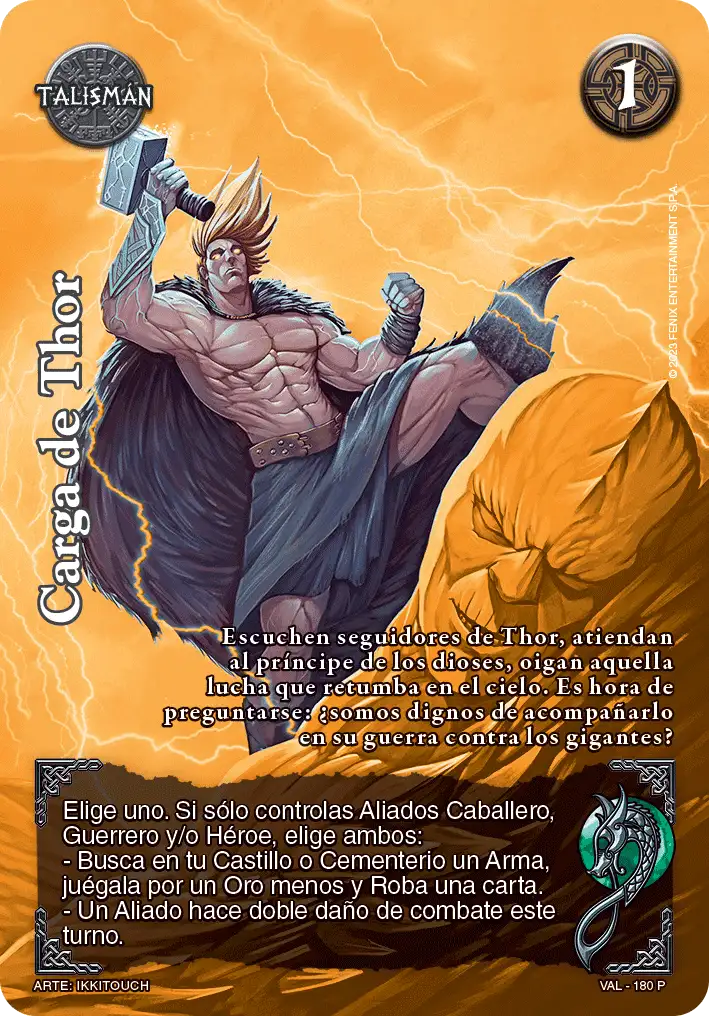 Carga de Thor (Tratamiento Color Cobre) - MYL