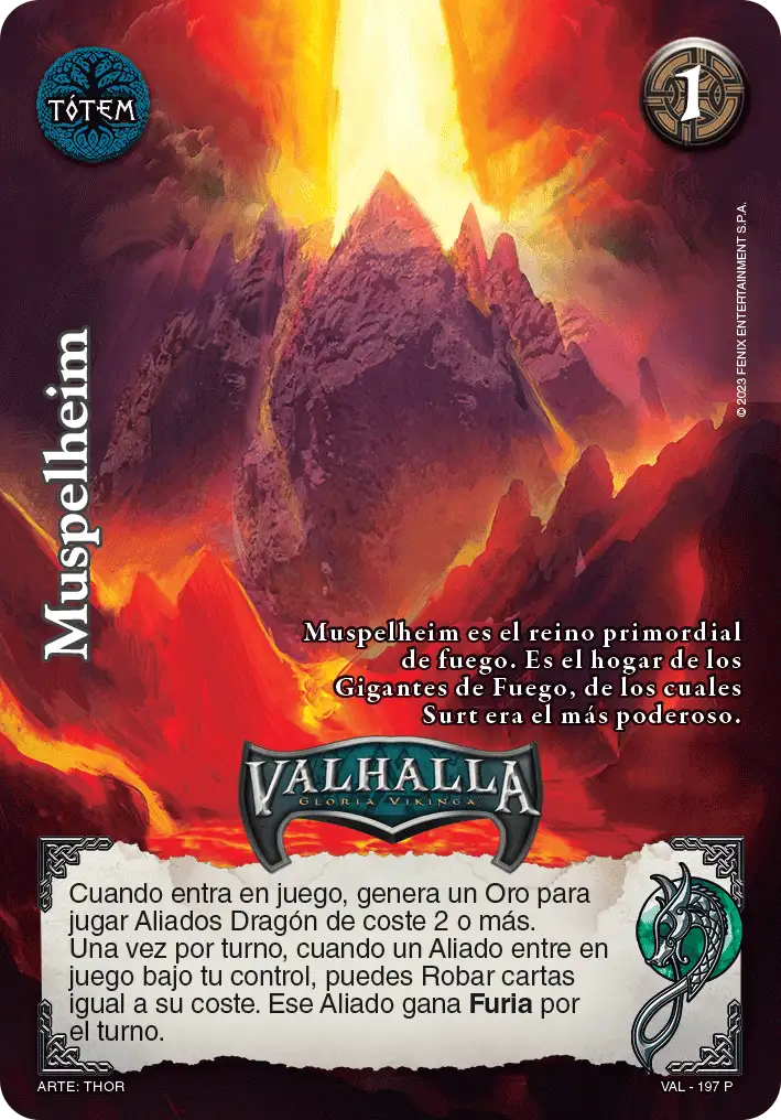 Muspelheim (Logo Valhalla) - MYL