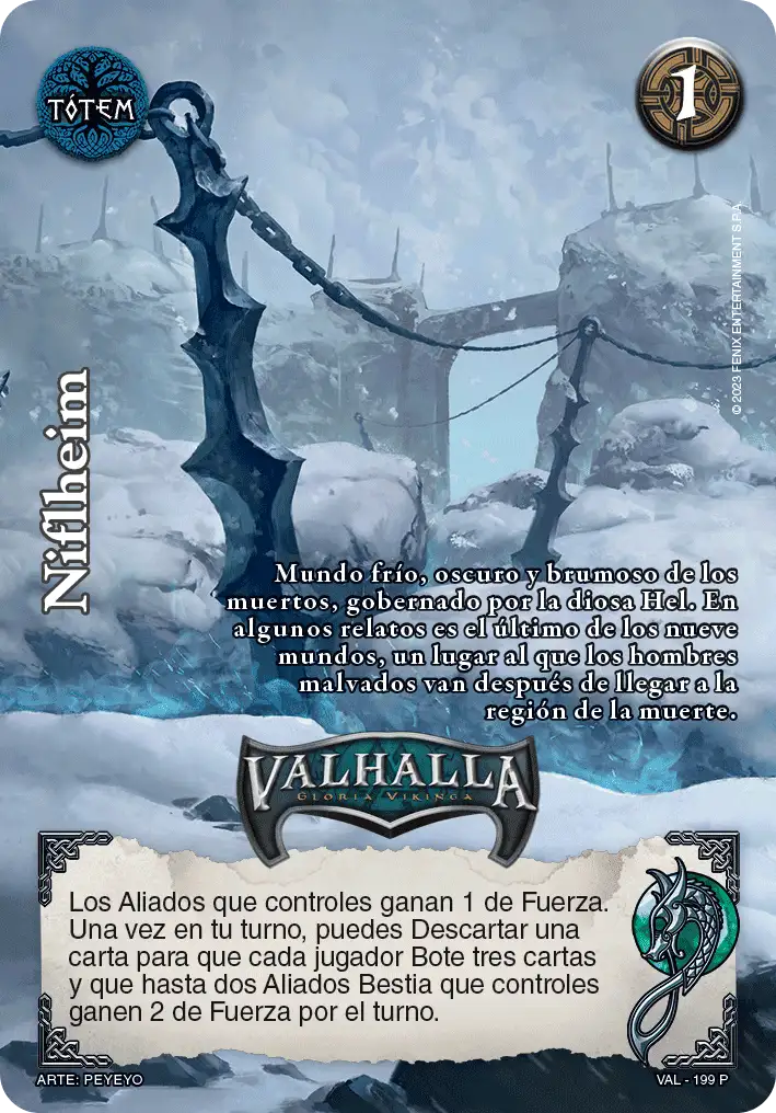 Niflheim (Logo Valhalla) - MYL